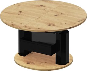 Regulowany ławostół z szufladą Primo Max dąb