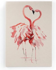 Obraz na płótnie Surdic Flamingo, 40x60 cm