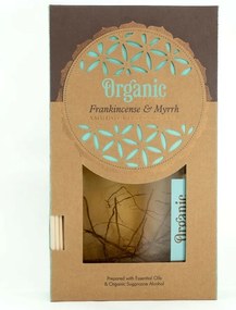 Organiczny dyfuzor Frankincense&amp;Myrrh 150 ml zpatyczkami