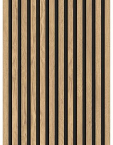 Mexen Lam-F lamele ścienne akustyczne 275 x 30 cm, filc 8 mm, fornir techniczny, Sosna Klasyczna - S105-275307-3015-012