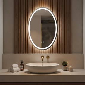 Lustro ścienne LED Marco 50x70 cm