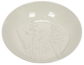 Talerz głęboki do zupy ELSA, kamionka, wzór polnych kwiatów, Ø 21 cm