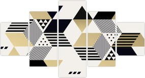 Obraz - Kształty geometryczne N⁰1 (125x70 cm)