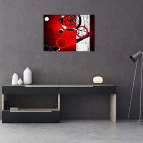 Obraz abstrakcji (70x50 cm)