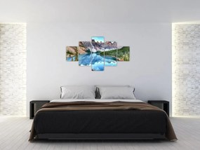 Obraz - Jezioro Morenowe (125x70 cm)