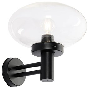 Zewnetrzna Nowoczesna lampa ścienna zewnętrzna czarna - Elly Nowoczesny Oswietlenie zewnetrzne