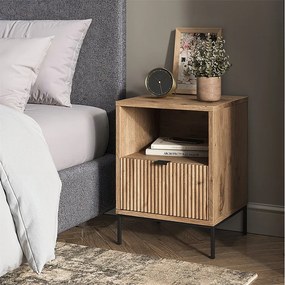 Stolik nocny viking oak 40x38.1x55 eliza