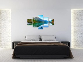Obraz - Jezioro Hintersee (125x70 cm)