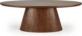 Stół z owalnym blatem Vagner Halmar orzech