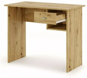 Biurko z blatem w dekorze dąb artisan B-011