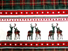 PrzytulneMieszkanie.pl PrzytulneMieszkanie.pl Flanelowa pościel FJORDEN zielona Rozmiar pościeli: 70 x 90 cm | 140 x 200 cm