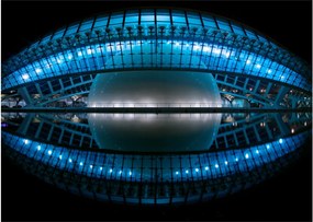 Obraz stadionu piłkarskiego (70x50 cm)