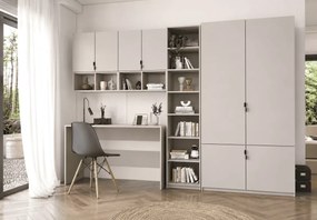 Biurko Mayra kaszmir minimalistyczne z dużym blatem do pracy i nauki