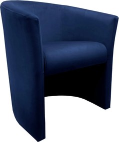 Fotel CLUB tkanina Welur elegancki fotel tapicerowany do salonu i gabinetu : Kolor tkaniny - VELVET - MG16
