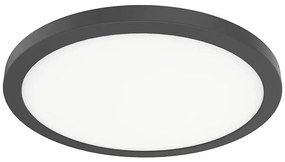 Plafon sufitowy czarny - K619-Qubero