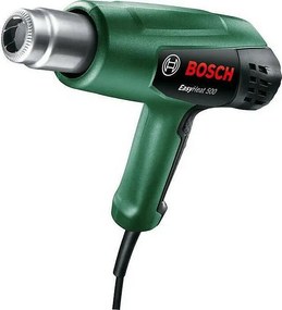 Opalarka Bosch EasyHeat 500 1600W - Temperatura 300/500°C, Przepływ powietrza 240/450 l/min, Uniwersalne dysze