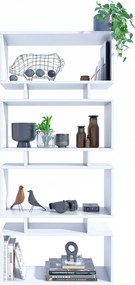 Biały ażurowy regał na zabawki Z0-B34