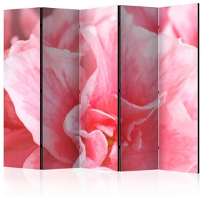 Parawan akustyczny Kwiaty 225x172 cm 5-częściowy różowy ARTGEIST B