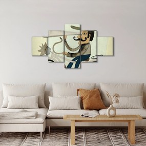 Obraz - Astronom na rowerze (125x70 cm)