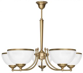 Żyrandol mosiężny pięcioramienny YR-S5A