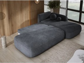 Narożnik wolnostojący BABU układ L Prawy Tkanina CLOUD 91