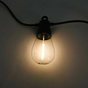 Rabalux 77165 zewnętrzny solarny łańcuch dekoracyjny LED Zirc, 3,6 W, 2700 K, 35 lm, IP44