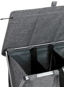 Kosz na pranie TRIO TOP,  3 komory, WENKO