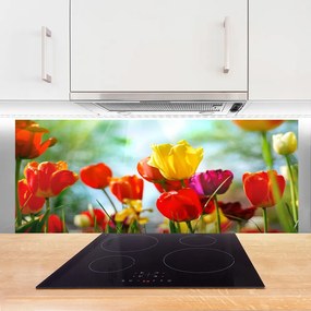 Szkło nad Blatem Klasyczna Elegancja Kwiatów