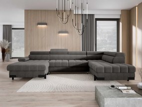 Narożnik SELVA XL Prawostronny z funkcją spania i pojemnikiem AUSTIN 19 WERSAL