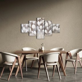Obraz - Ułożone tulipany (125x70 cm)