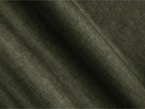 Zielony aksamitny narożnik (prawostronny/z szezlongiem) Campi – Cosmopolitan Design