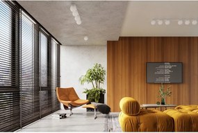 Biała lampa sufitowa ze szklanym kloszem ø 12 cm Umerta – Sollux