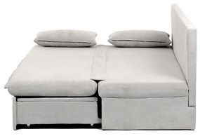 Rozkładana sofa trzyosobowa ASB-4740 BGE2,manżestrowa, beżowa