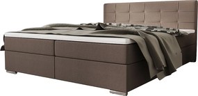BEDANTE Łóżko kontynentalne ZILANO1 140x200 Cosmic 808 Brązowy