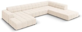 Kremowy narożnik (prawostronny/w kształcie litery U) Chicago – Cosmopolitan Design