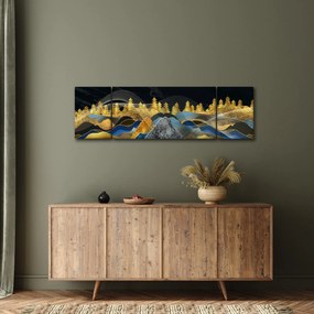 Obraz - Złote Góry (170x50 cm)