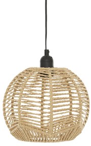 Lampa wisząca CAREN z kloszem z plecionki, Ø 24 cm