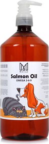 Olej z łososia dla psa i kota MERSJO 1000ml