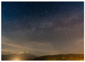 Obraz nocnego nieba (70x50 cm)