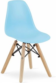 Krzesło ZUBI - niebieskie x 1