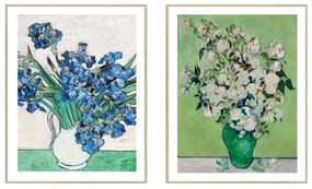 Obrazy zestaw 2 szt. 30x40 cm Flowers in a Vase – knor