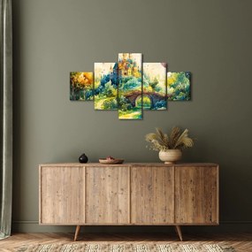 Obraz - Baśniowy zamek (125x70 cm)
