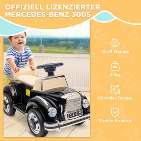 HOMCOM Dziecięce Elektryczne Auto z Pilotem i MP3 Czarny Pojazd dla Dzieci 115x67x45cm | Aosom PL