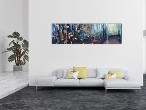 Obraz - Promienie jesiennego słońca (170x50 cm)