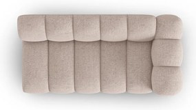 Beżowy moduł sofy (prawostronny) Lupine – Micadoni Home