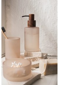Beżowy szklany dozownik do mydła 280 ml Modest – Mette Ditmer Denmark