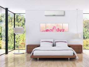 Obraz kwiatu lotosu (170x50 cm)