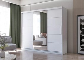 Szafa przesuwna Larena – nowoczesny design, różne kolory, opcja z lustrem lub bez