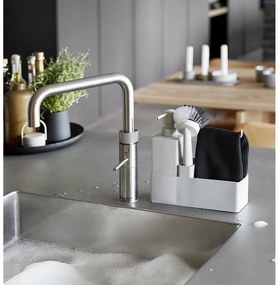 Jasnoszary ceramiczny stojak na akcesoria do mycia naczyń Singles – Zone