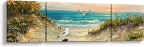 Obraz - Piaszczysta plaża (170x50 cm)
